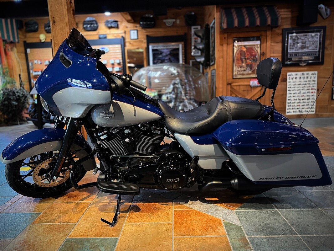 2023 Harley-Davidson Street Glide Special Bright Billiard Blue/Billiard Gray - Black Finish - Photo 3