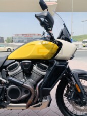 2023 Harley-Davidson® Pan America™ 1250 Special Industrial Yellow/White Sand w/Laced Wheels thumb 3