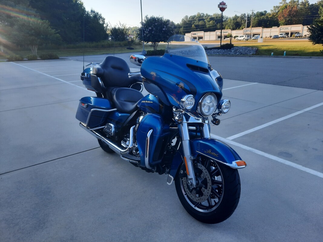 2014 Harley-Davidson Ultra Limited Custom Colour Daytona Blue - Photo 4