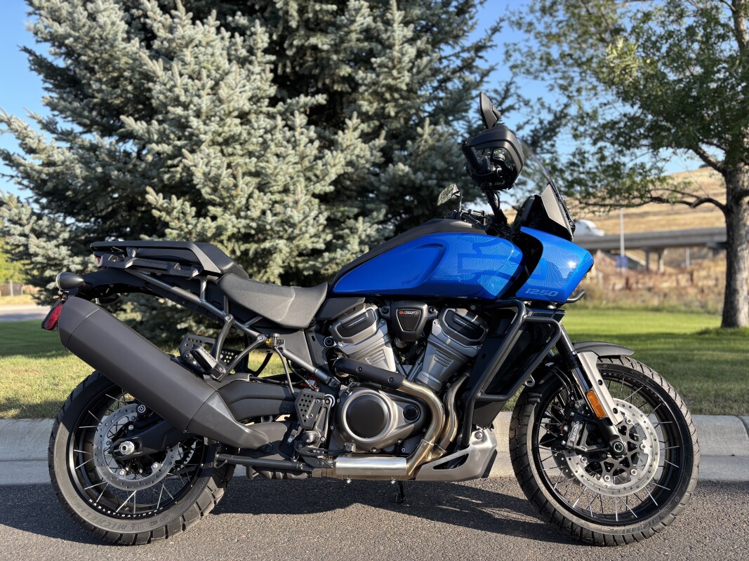 2025 Harley-Davidson Pan America 1250 Special Blue Burst w/Laced Wheels
