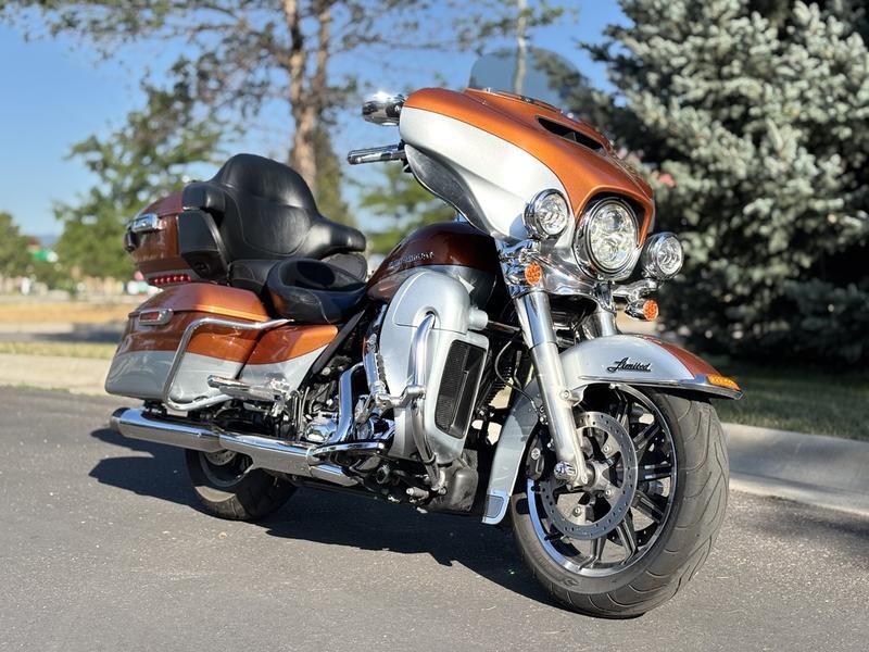 2014 Harley-Davidson Ultra Limited Two-Tone Amber Whiskey - Photo 2