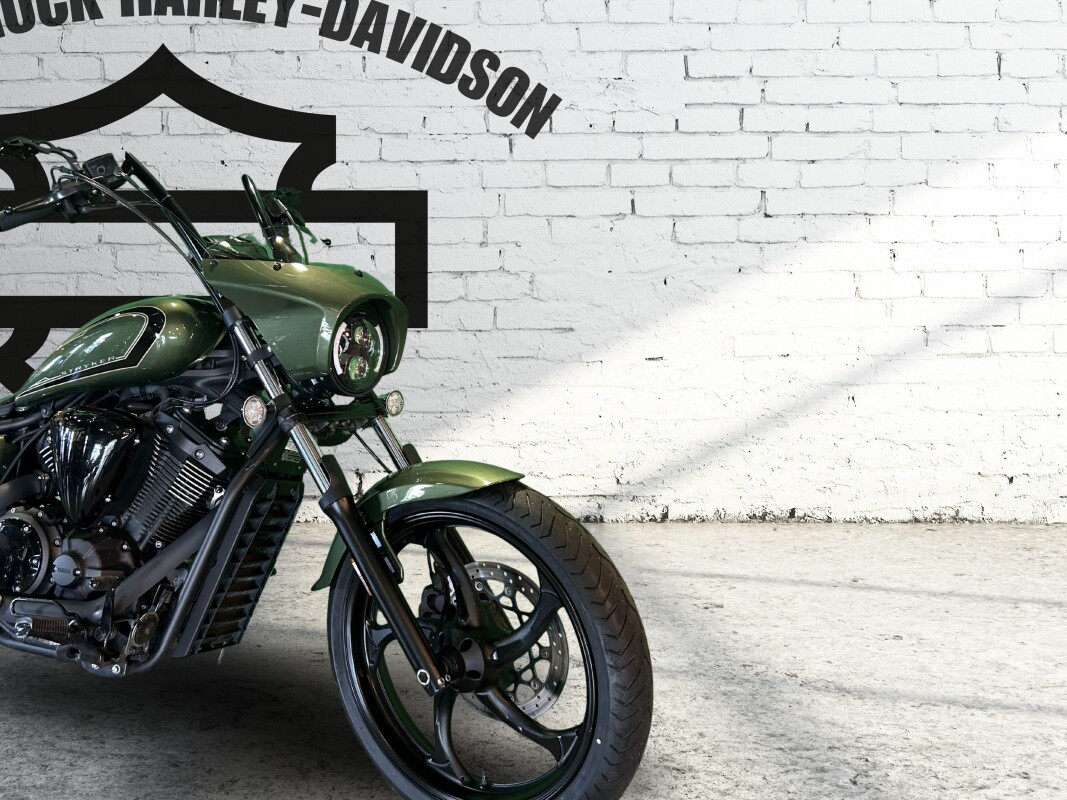 2015 Yamaha XVS 1300 Star Stryker Green - Photo 3