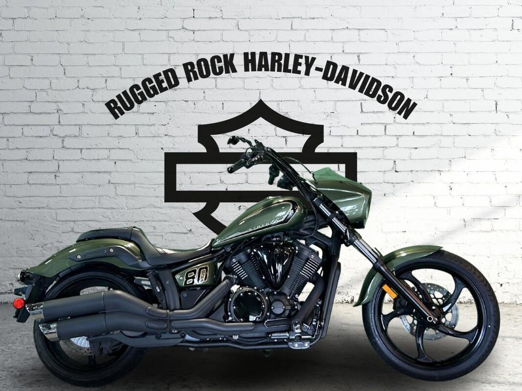 2015 Yamaha XVS 1300 Star Stryker Green