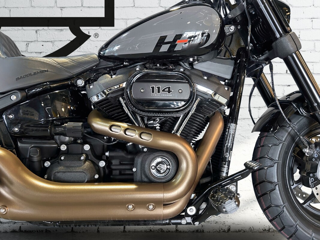 2023 Harley-Davidson Fat Bob 114 Vivid Black - Photo 4