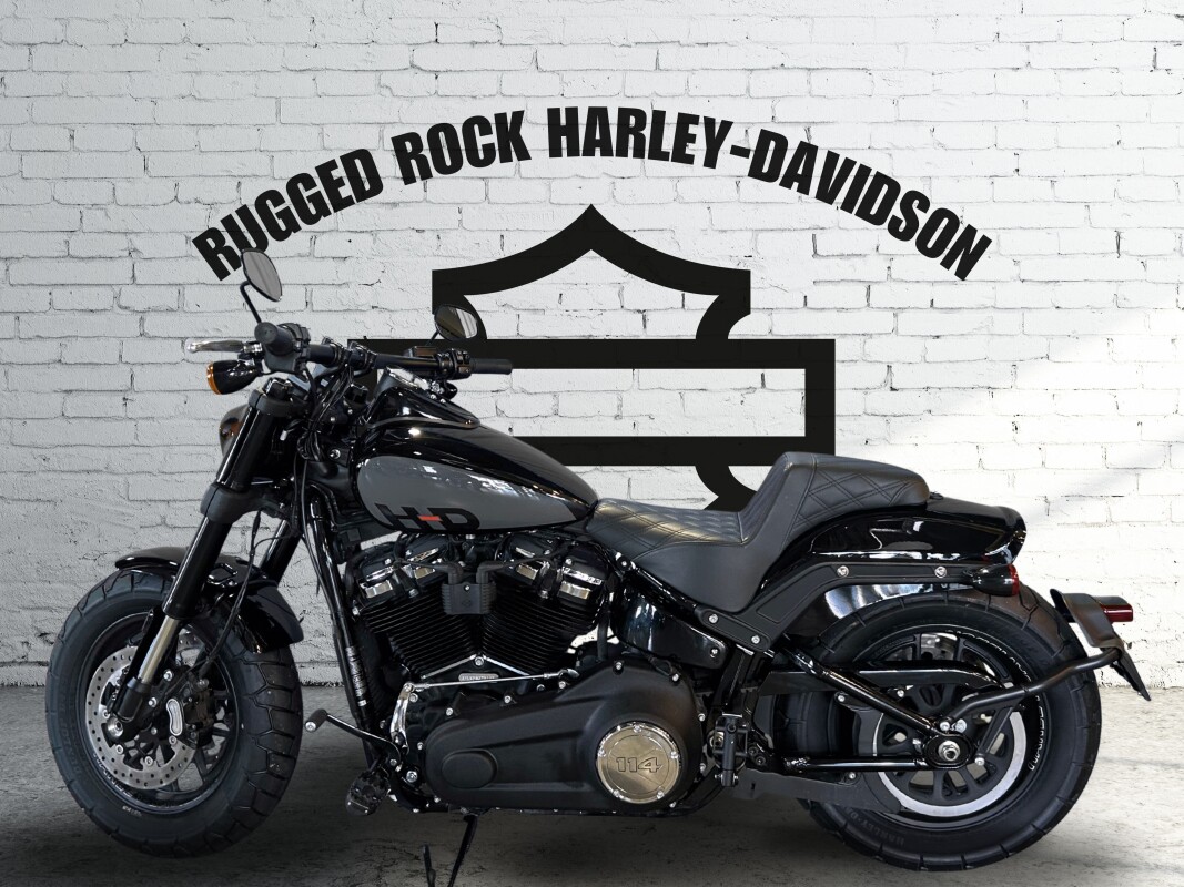 2023 Harley-Davidson Fat Bob 114 Vivid Black - Photo 2