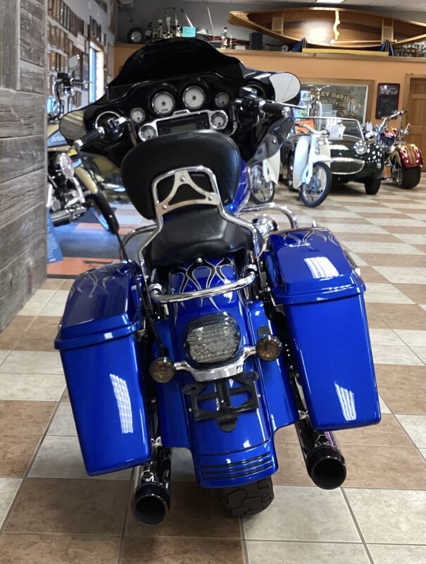 2007 Harley-Davidson Street Glide Blue w/Flames - Photo 3