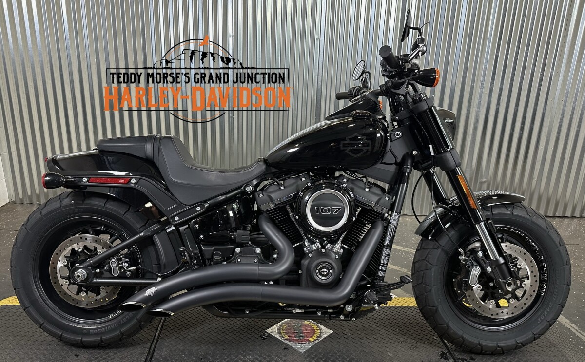 2018 Harley-Davidson® Fat Bob® Vivid Black | Teddy Morse's