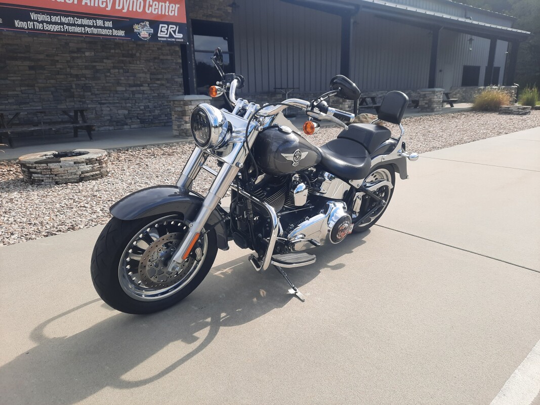 2016 Harley-Davidson Fat Boy Charcoal Pearl - Photo 2