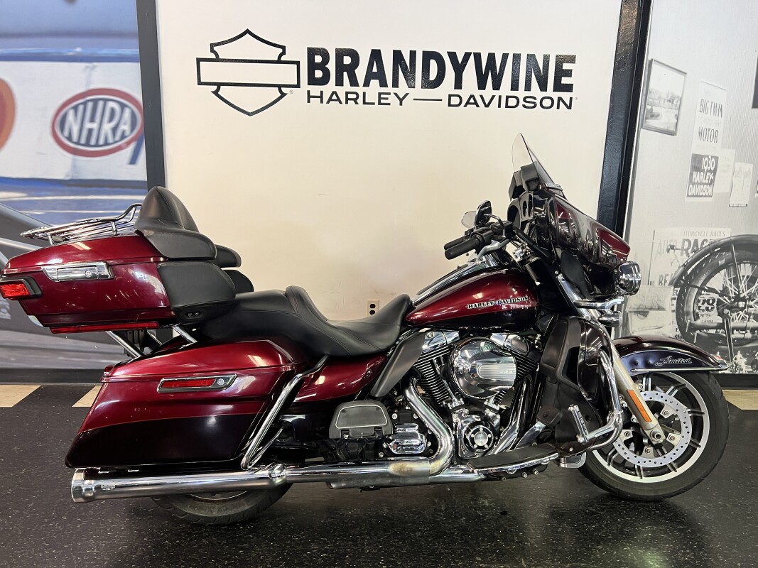 2014 Harley-Davidson Ultra Limited Mysterious Red /Blackened Cayenne FLHTK