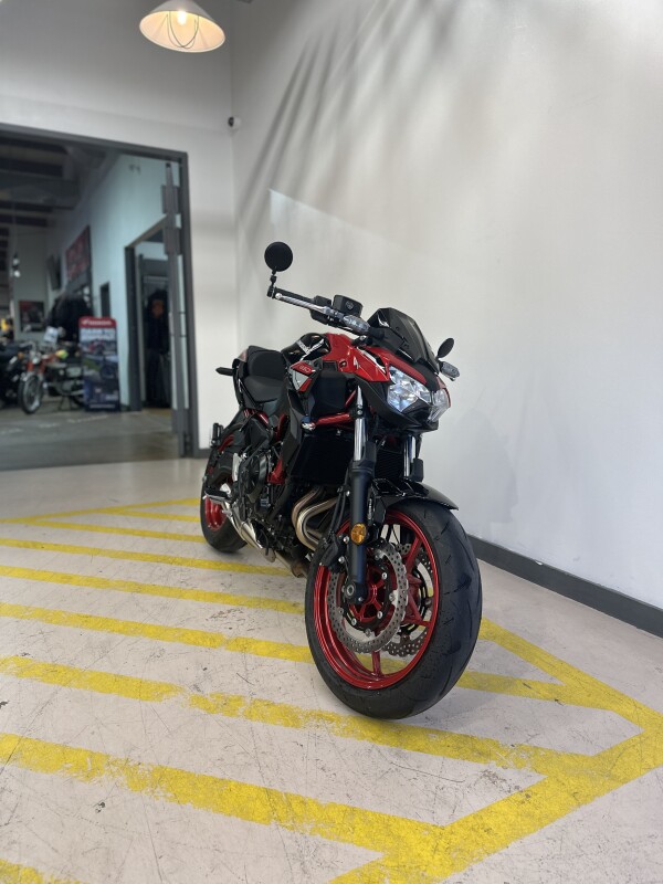 2024 Kawasaki Z650 ABS Candy Persimmon Red/Ebony - Photo 2