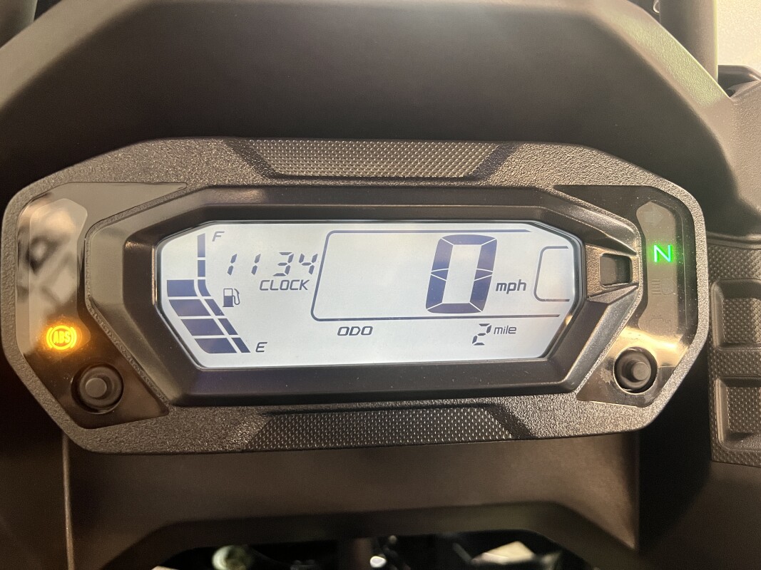 2025 Kawasaki KLR650 Pearl Crystal White/Metallic Carbon Gray KLR650 - Photo 6