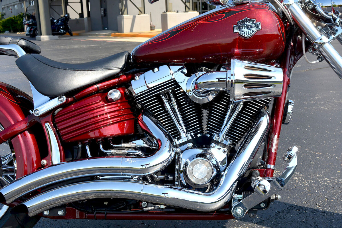 2008 Harley-Davidson Softail Rocker C Crimson Red Deluxe - Photo 10