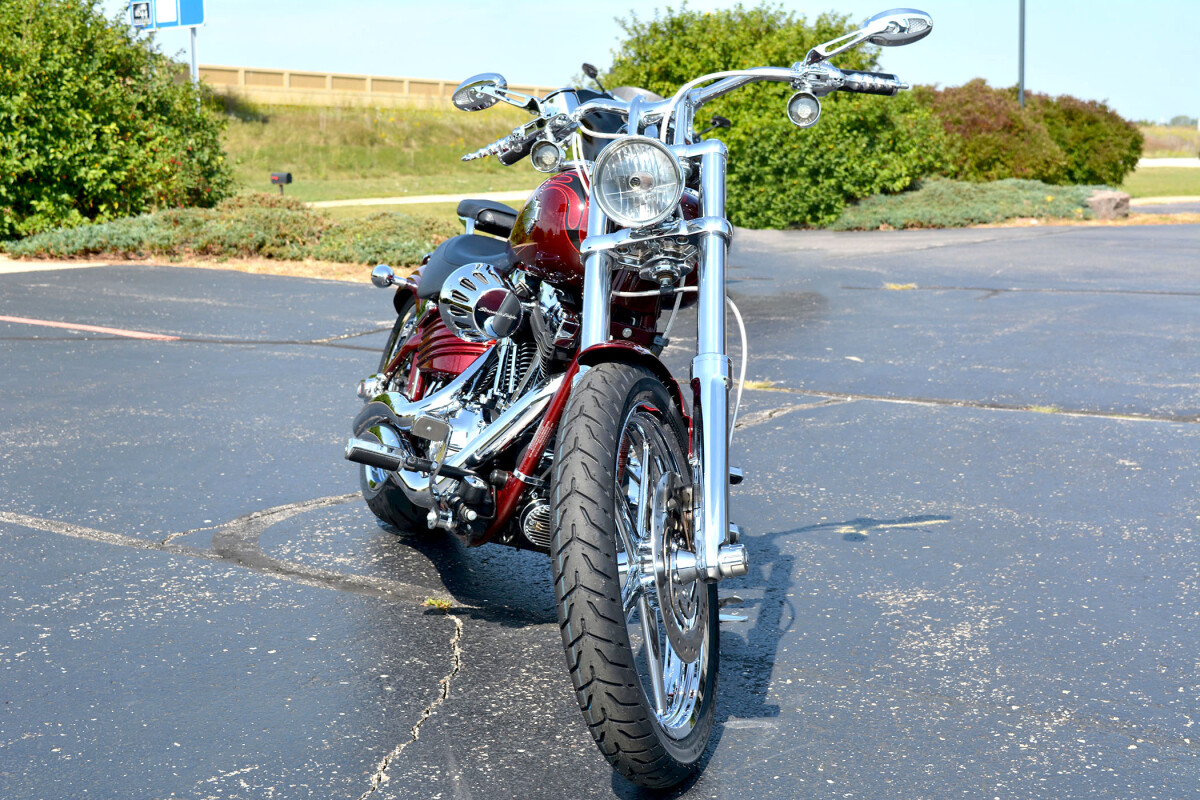 2008 Harley-Davidson Softail Rocker C Crimson Red Deluxe - Photo 2
