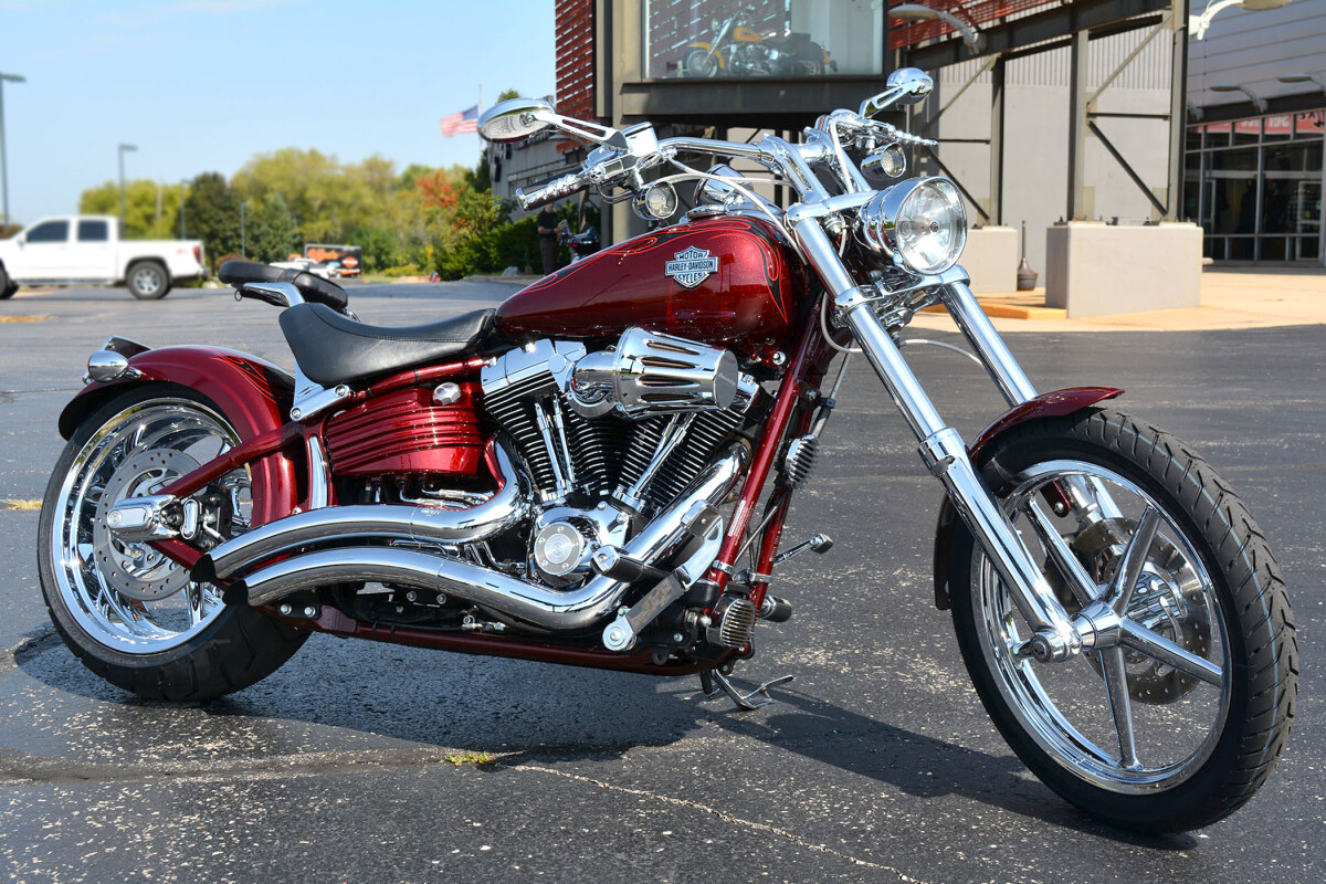 2008 Harley-Davidson Softail Rocker C Crimson Red Deluxe - Photo 8