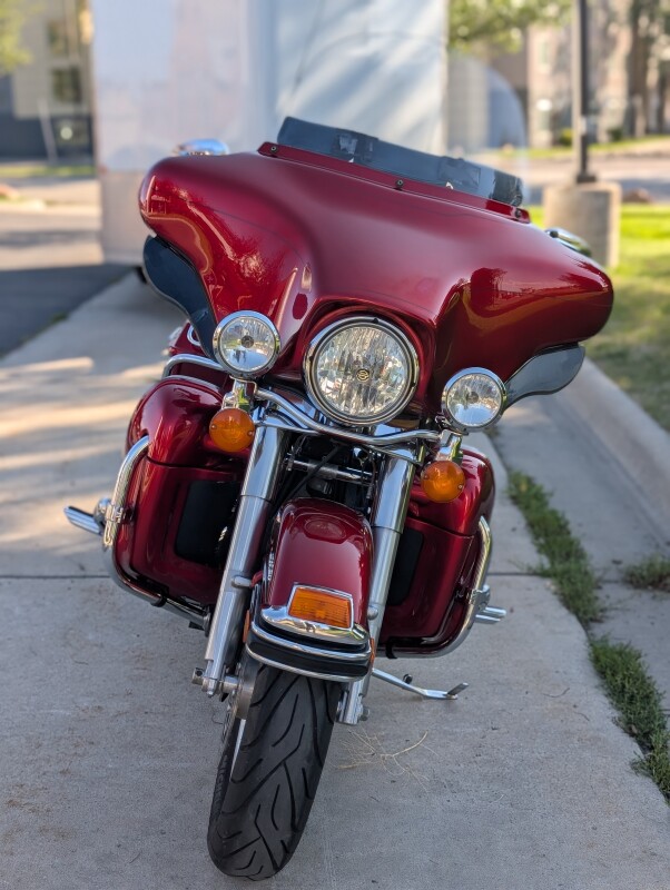 2008 Harley-Davidson Electra Glide Ultra Classic Candy Red Sunglo - Photo 4