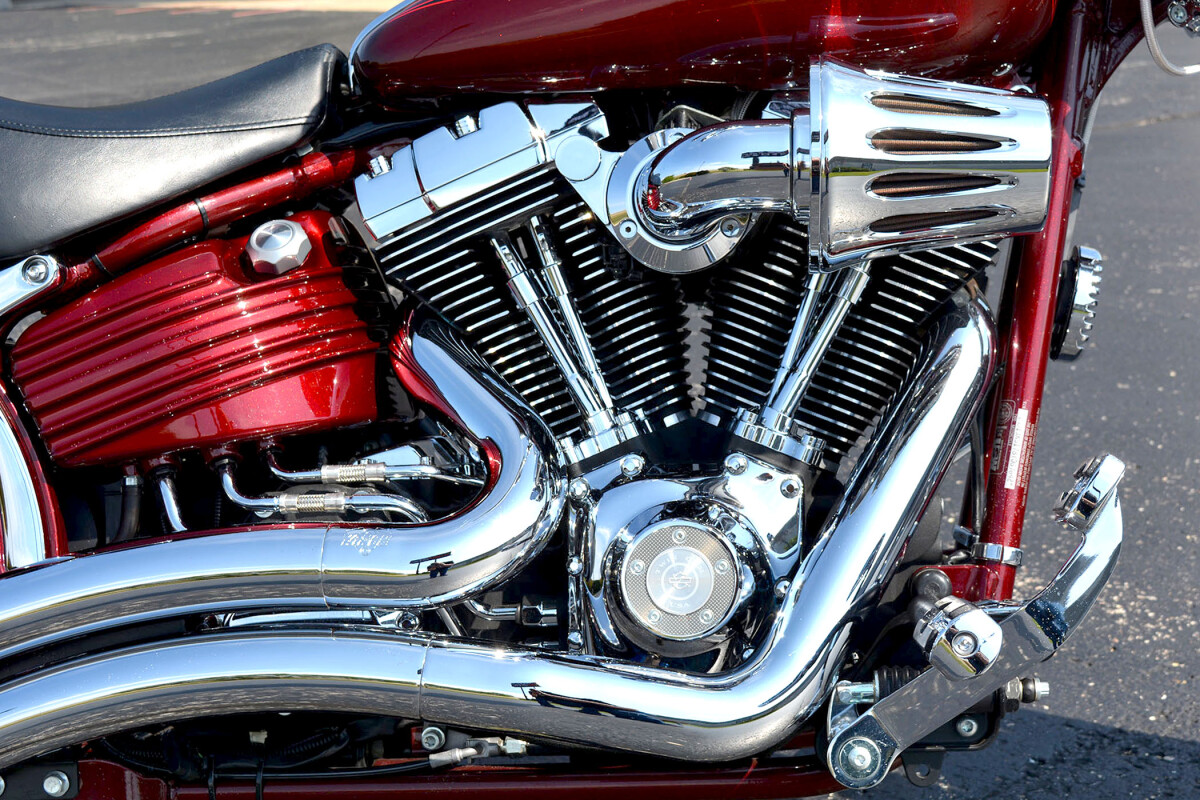 2008 Harley-Davidson Softail Rocker C Crimson Red Deluxe - Photo 9