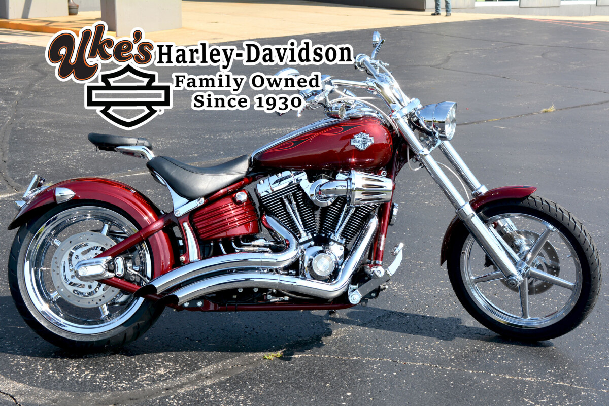 2008 Harley-Davidson Softail Rocker C Crimson Red Deluxe