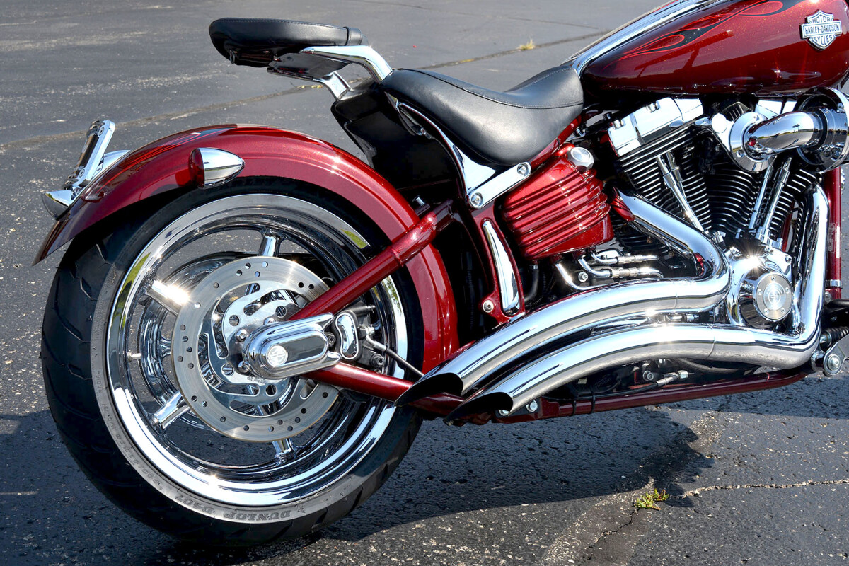 2008 Harley-Davidson Softail Rocker C Crimson Red Deluxe - Photo 6