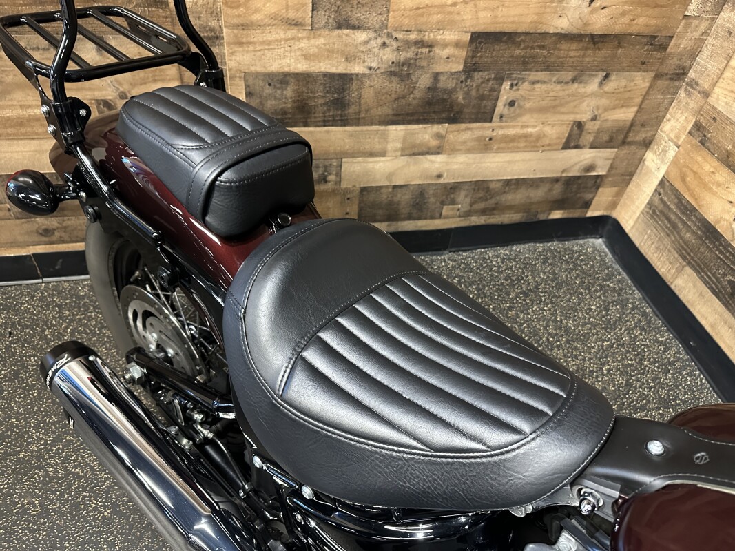 2021 Harley-Davidson Softail Slim Midnight Crimson & Stone Washed White Pearl FLSL - Photo 10