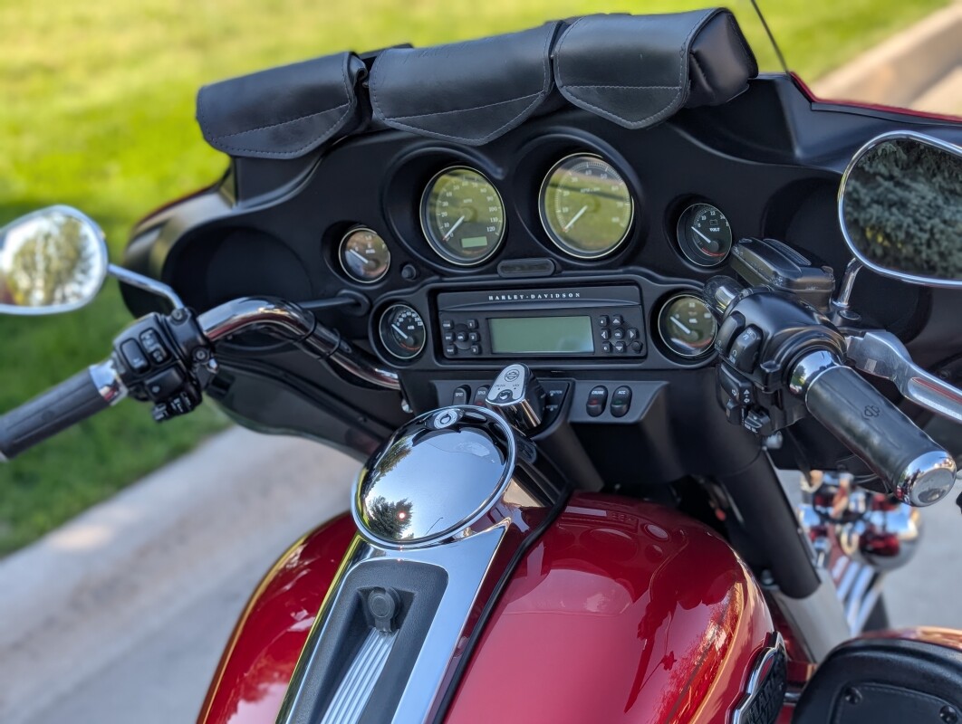 2008 Harley-Davidson Electra Glide Ultra Classic Candy Red Sunglo - Photo 8