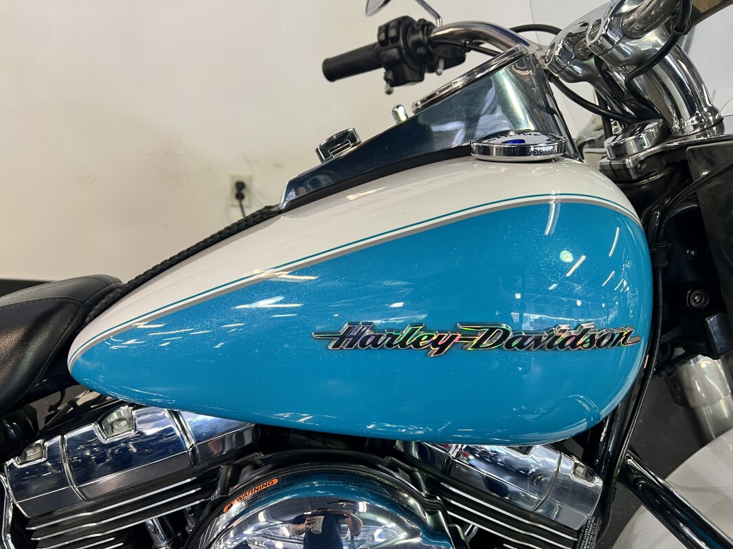 2016 Harley-Davidson Softail Deluxe Crushed Ice /Frosted Teal FLSTN - Photo 2