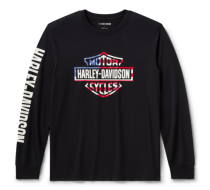 MEN'S STARS & STRIPES LONG SLEEVE SHIRT