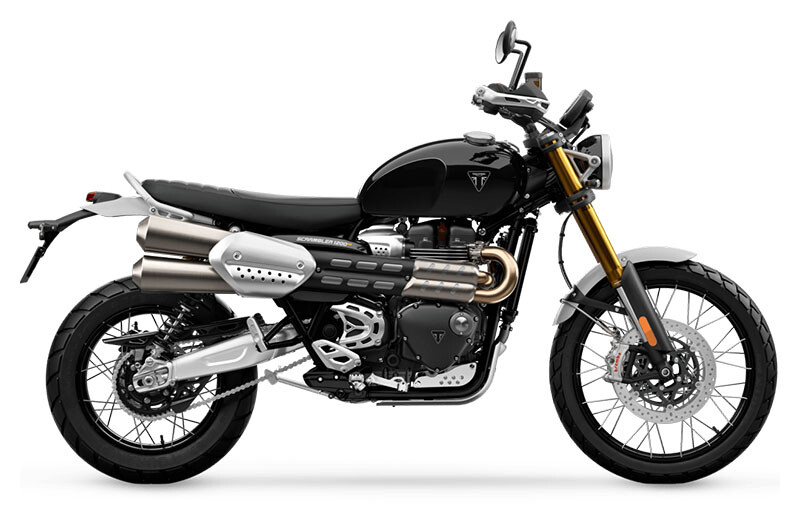 2025 Triumph Scrambler 1200XE - Sapphire Black