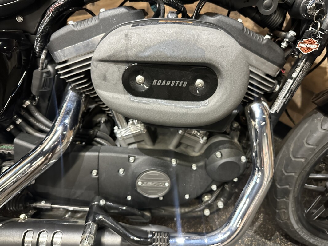 2016 Harley-Davidson Roadster Vivid Black & Charcoal Denim Pinstripe XL1200CX - Photo 8