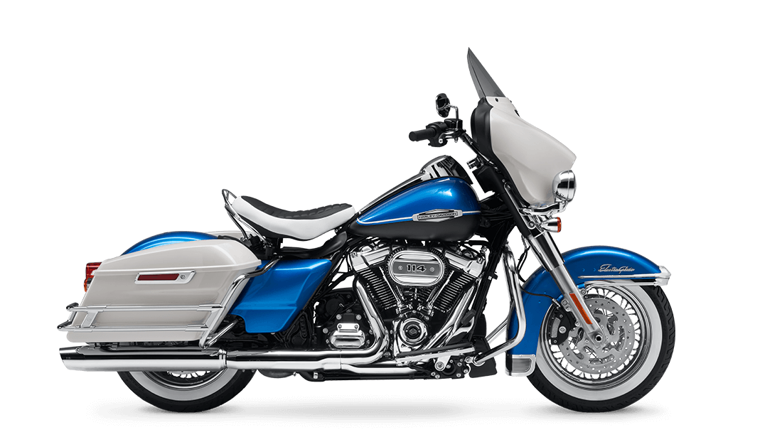 2021 Harley-Davidson Electra Glide Revival Hi-Fi Blue/Birch White - Photo 6