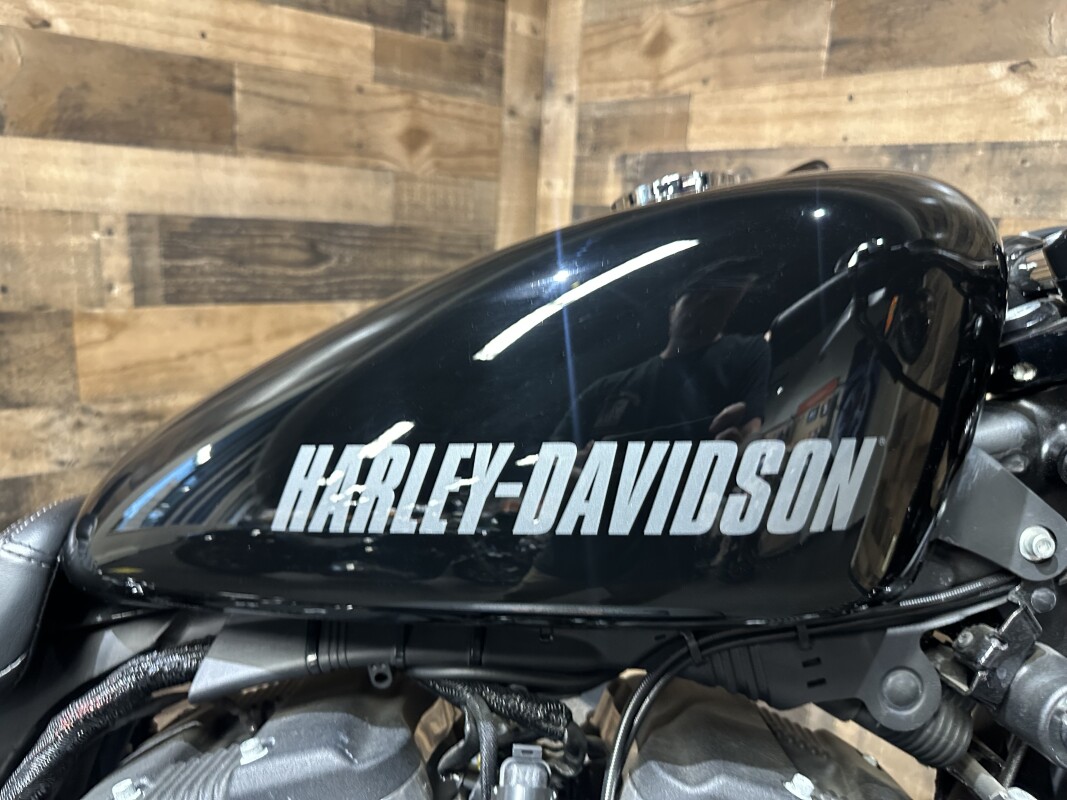 2016 Harley-Davidson Roadster Vivid Black & Charcoal Denim Pinstripe XL1200CX - Photo 7