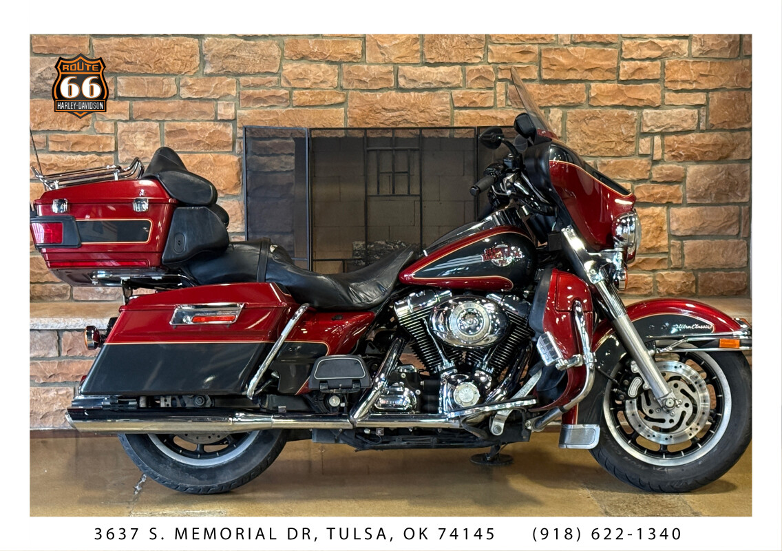 2007 Harley-Davidson Electra Glide Ultra Classic RED/BLK PRL W/PINSTRIPE