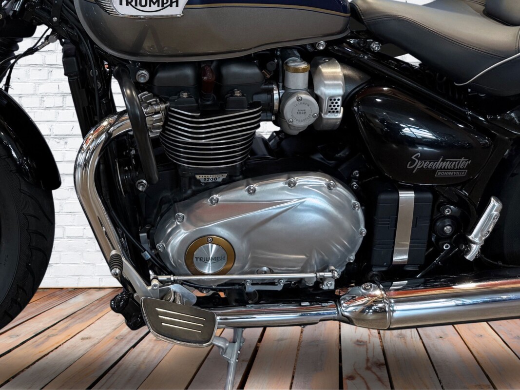 2024 Triumph Bonneville Speedmaster Pacific Blue & Silver Ice - Photo 7