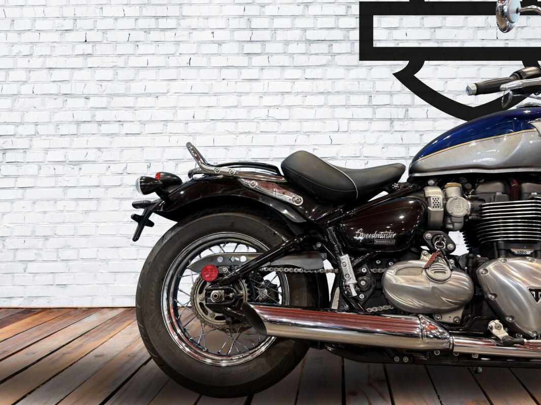 2024 Triumph Bonneville Speedmaster Pacific Blue & Silver Ice - Photo 5