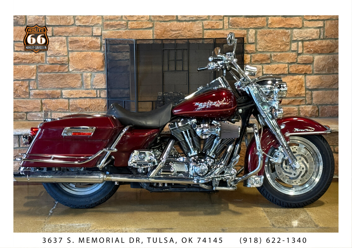 2002 Harley-Davidson Screamin’ Eagle Road King RICH RED W/STRIPES