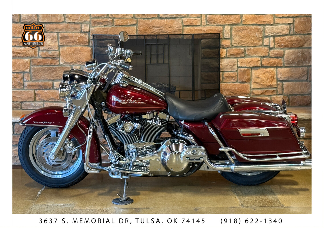 2002 Harley-Davidson Screamin’ Eagle Road King RICH RED W/STRIPES - Photo 3