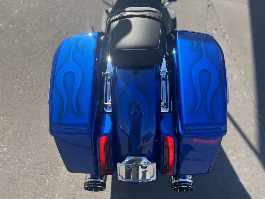 2025 Harley-Davidson Street Glide FLHX Blue Flame Custom paint - Photo 9