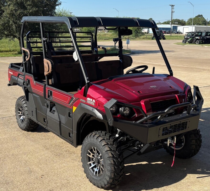 2026 Kawasaki Mule PRO-FXT 1000 Platinum Ranch Edition Metallic Deep Red