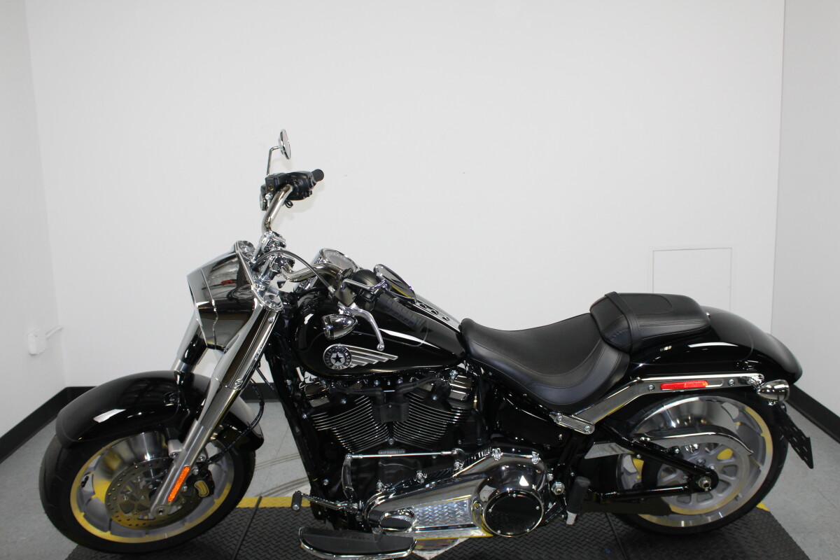 Harley-Davidson Fat Boy 2025 FLFB 84649389 VIVID BLACK W/ PINSTRIPE - Photo 6