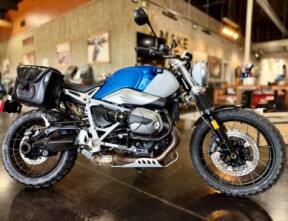 2022 BMW Motorrad R nineT Scrambler Option 719 Cosmic Blue Metallic / Light White thumb 3