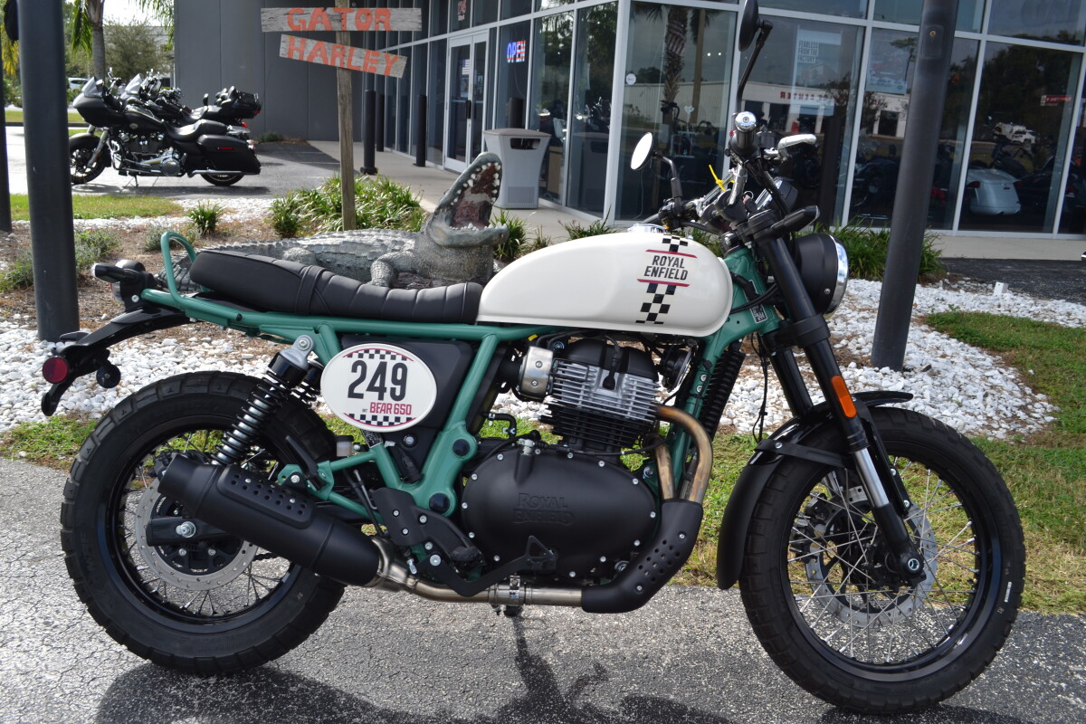 2025 Royal Enfield Bear 650 Boardwalk White