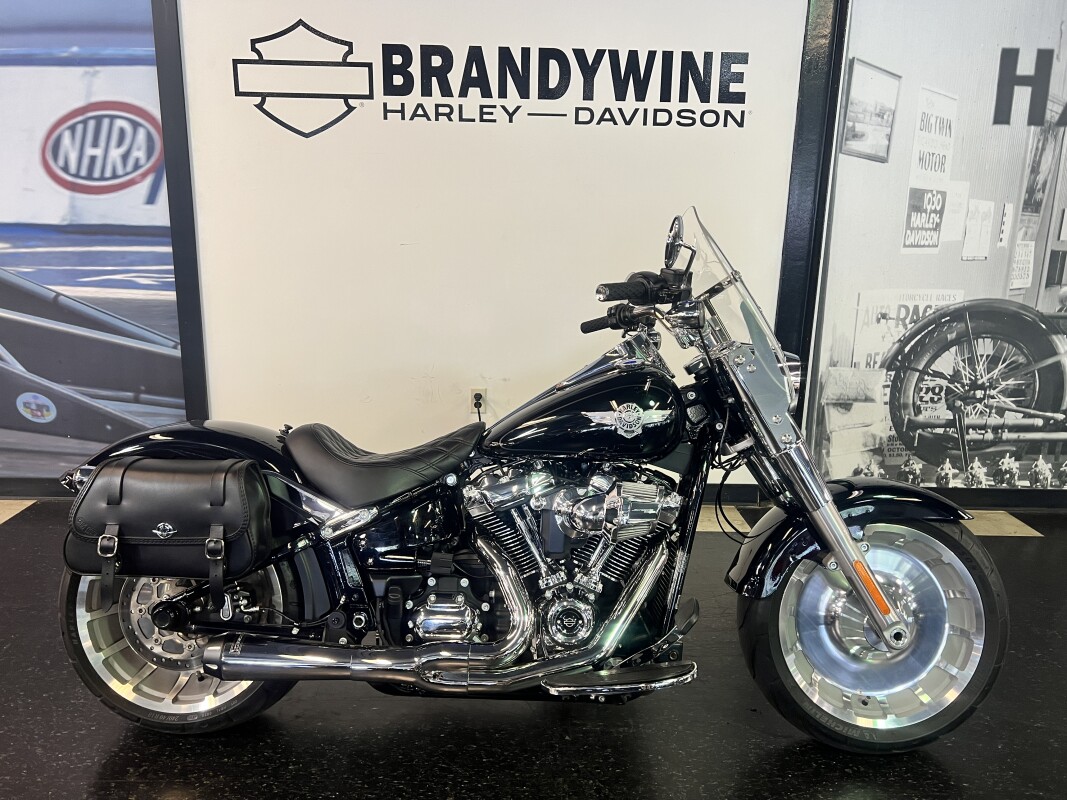 2021 Harley-Davidson Fat Boy 114 Vivid Black FLFBS