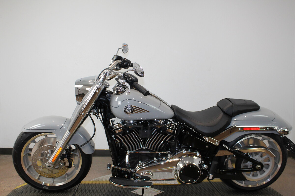 Harley-Davidson Fat Boy 2025 FLFB 84649308 BILLIARD GRAY W/ PINSTRIPE - Photo 9