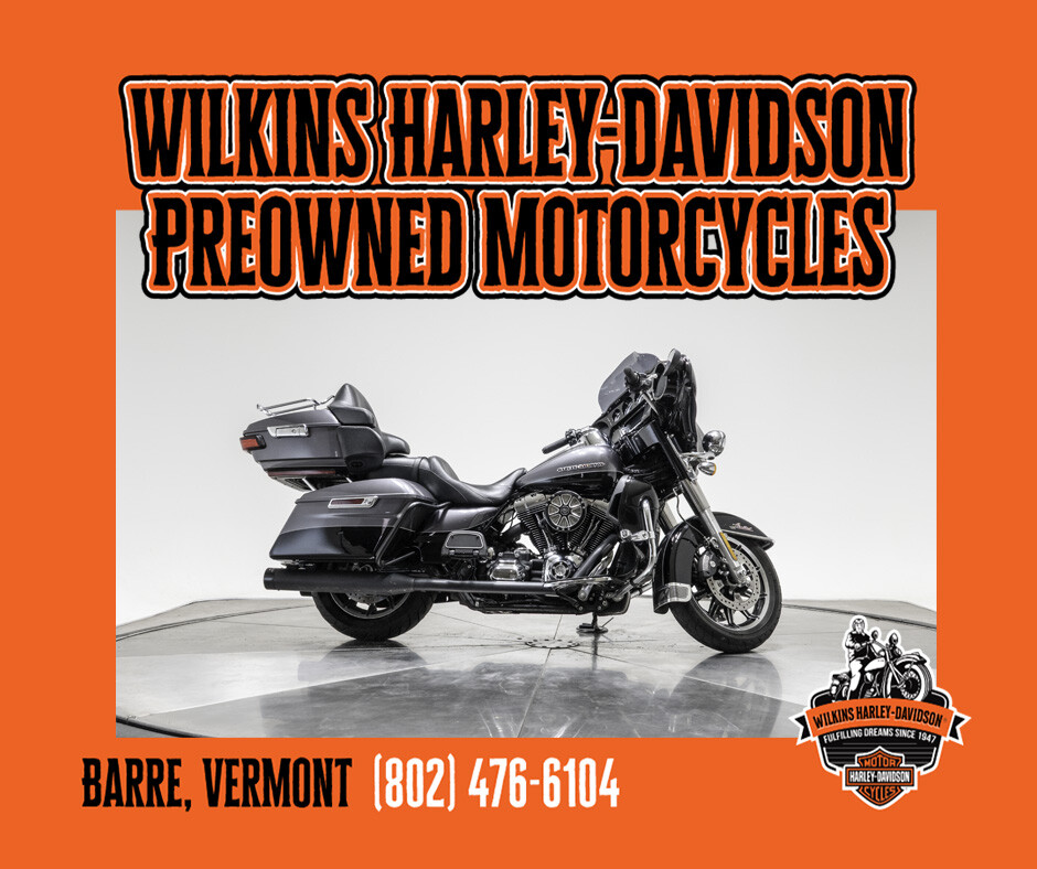 2014 HARLEY-DAVIDSON FLHTK ULTRA LIMITED in Charcoal Pearl/ Black with 18915 miles - Photo 2