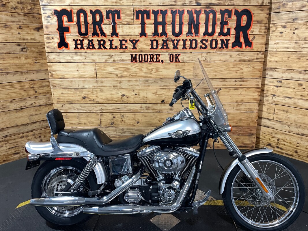 HARLEY-DAVIDSON FXDWG 2003 100TH ANV SILVER/BLACK