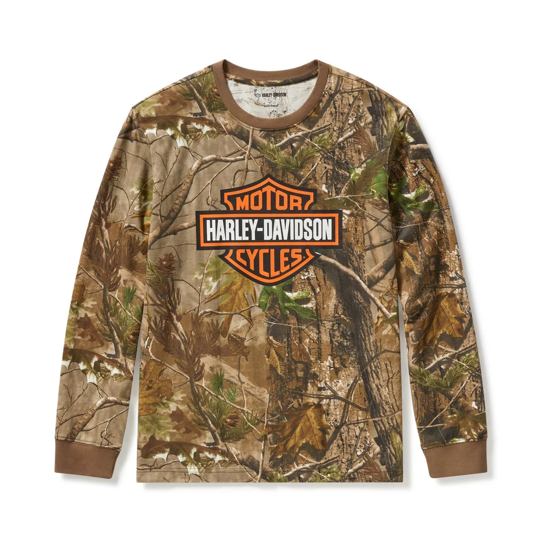【Men's】H-D(R)×Realtree(R)APGロングスリーブ ニット トップ