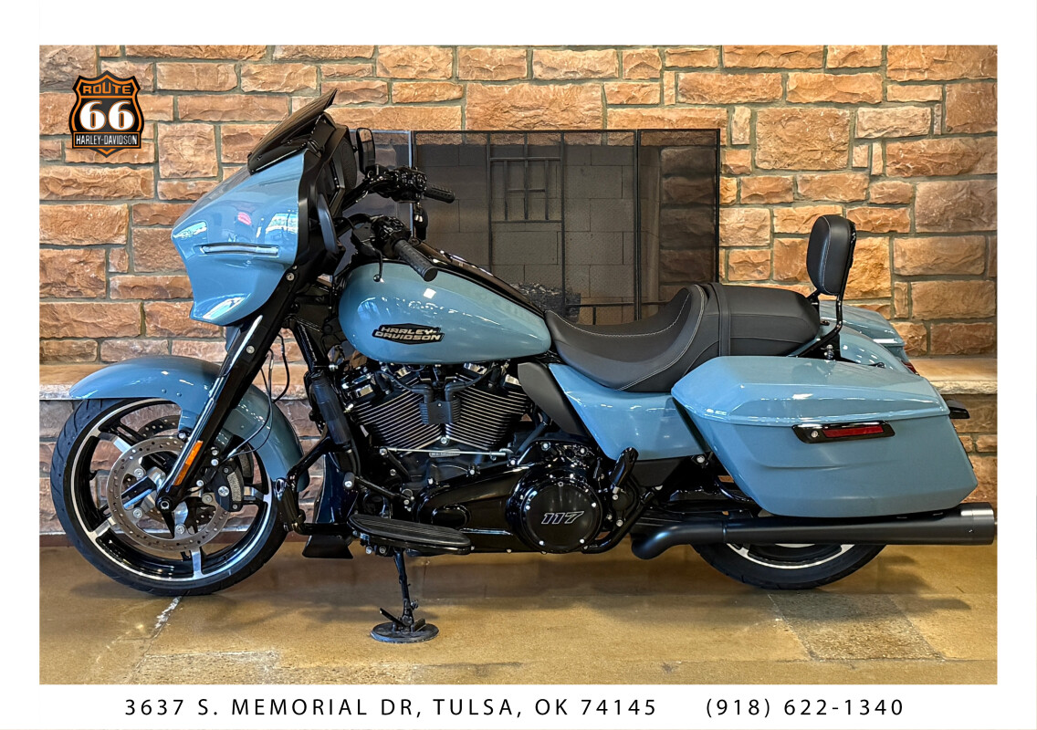 2024 Harley-Davidson Street Glide Sharkskin Blue - Photo 3