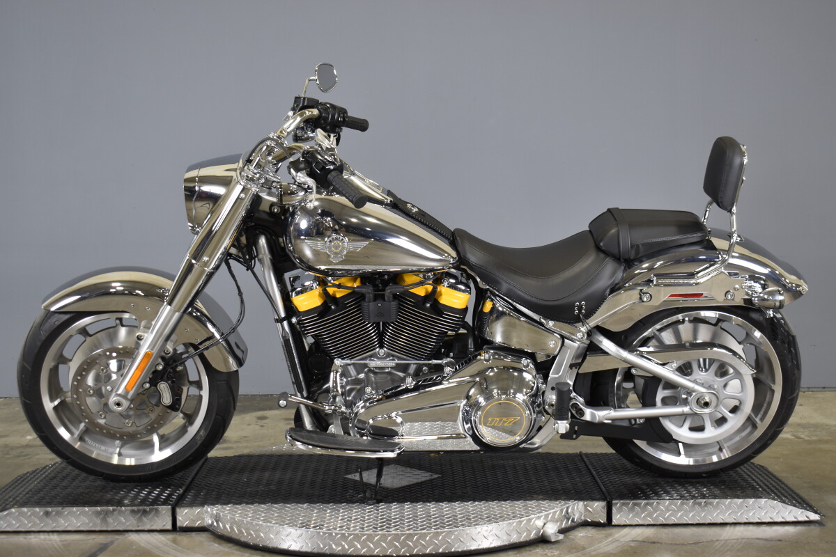 2025 Harley-Davidson Fat Boy Gray Ghost FLSTFI - Photo 5