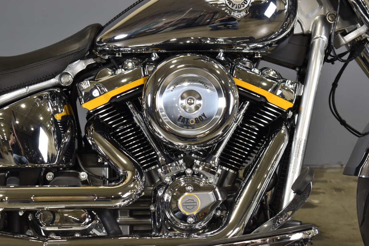 2025 Harley-Davidson Fat Boy Gray Ghost FLSTFI - Photo 10