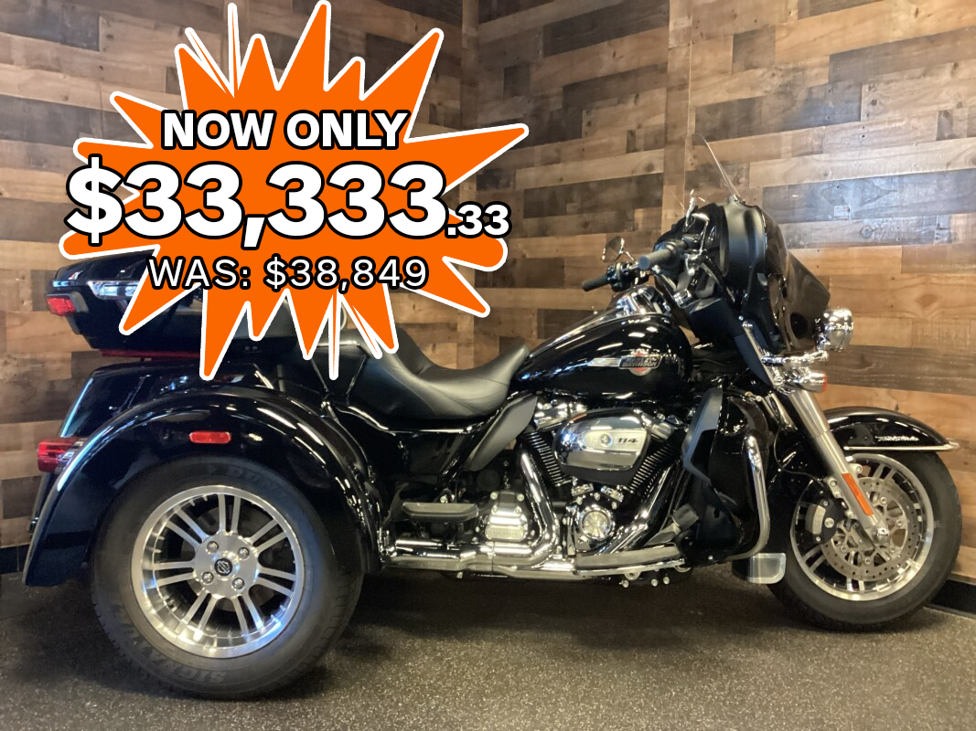 2024 Harley-Davidson Tri Glide Ultra Vivid Black FLHTCUTG