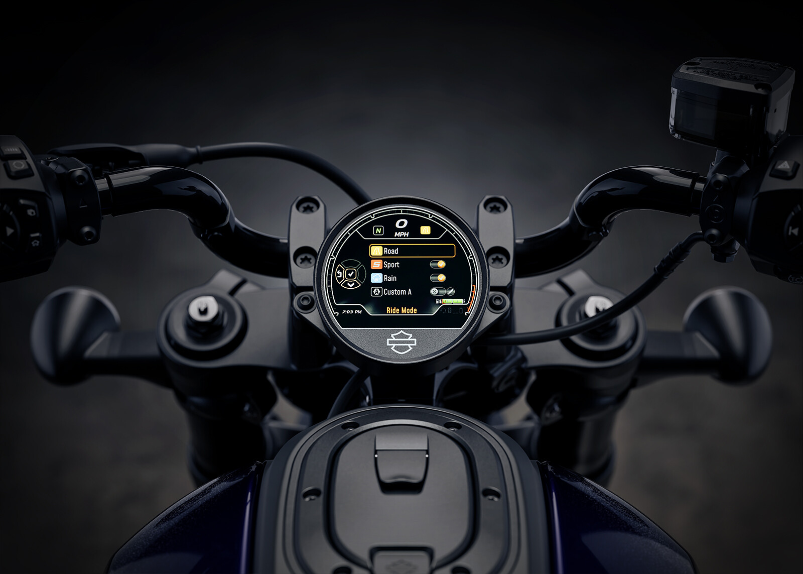 2025 Harley-Davidson Sportster S cockpit